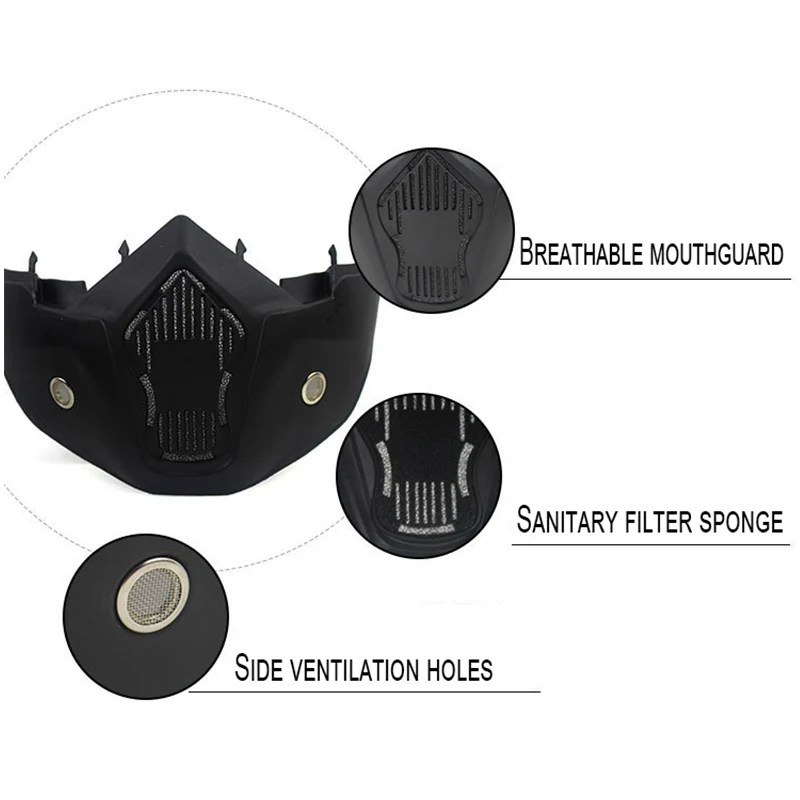Модульные защитные очки тактическая Рабочая маска уличная противотуманная для