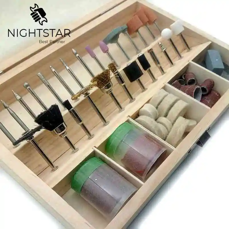 100 шт. аксессуары для вращающихся инструментов 1/8 &quotхвостовик резки шлифовальный