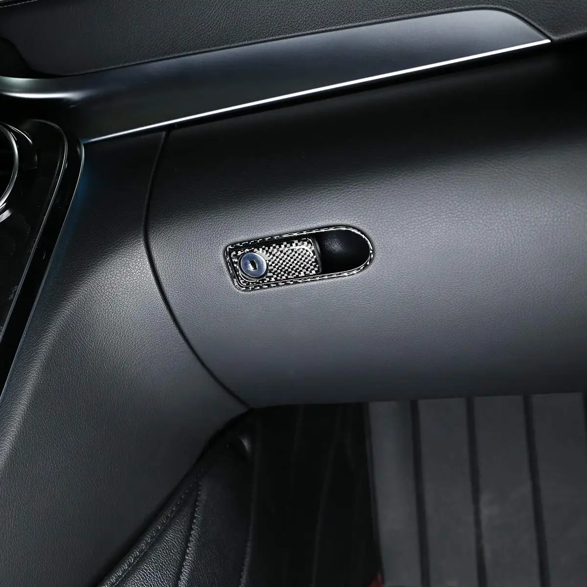 Чехлы из мягкого углеродного волокна для хранения перчаток наклейки с отделкой