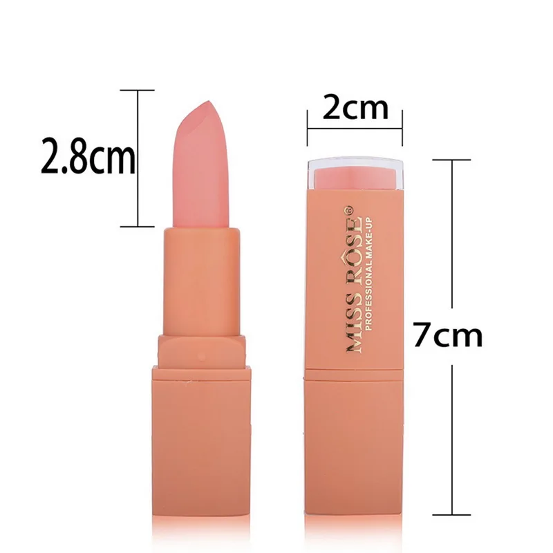 1 Pc Matte Lipstick Sexy Red Nude Velvet Lip Stick Waterproof Moisturizing Long Lasting Lipsticks Beauty Makeup Tools Cosmetics |