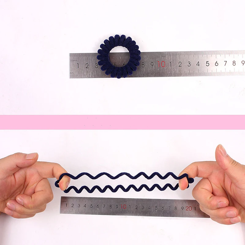 Резинки для волос женщин Однотонные резинки без следов эластичная резинка