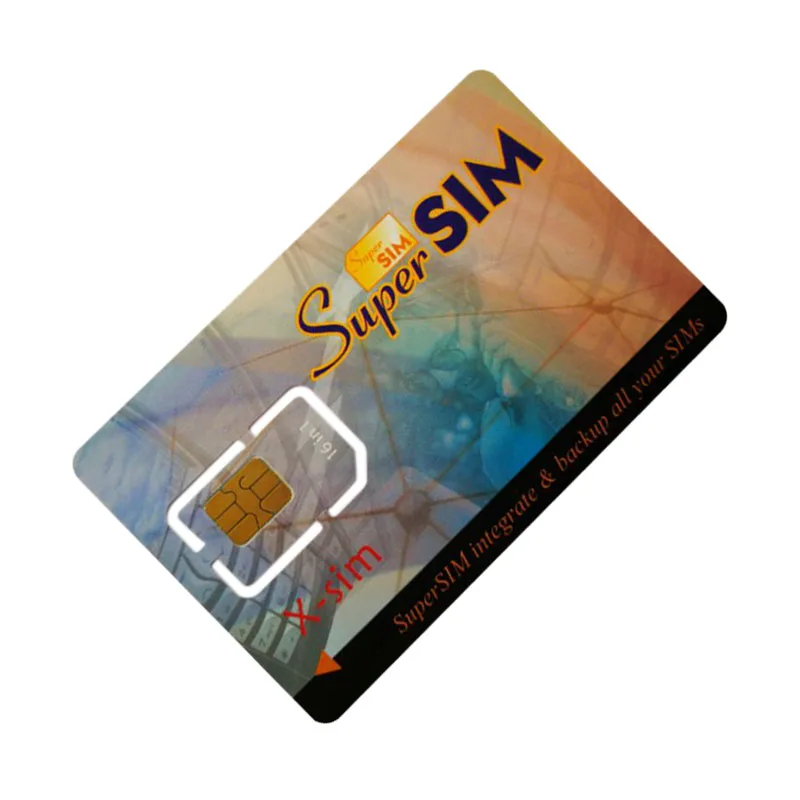 

16 in 1 Max SIM Card Cell Phone Super Card Backup Cellphone Accessory PUO88