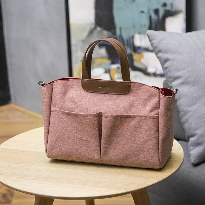 

New Shouldcat Handbag Style Waterproof Diaper Bag Large Capacity Messenger Travel Bag Multifunctional Mother Baby Bags Maternity