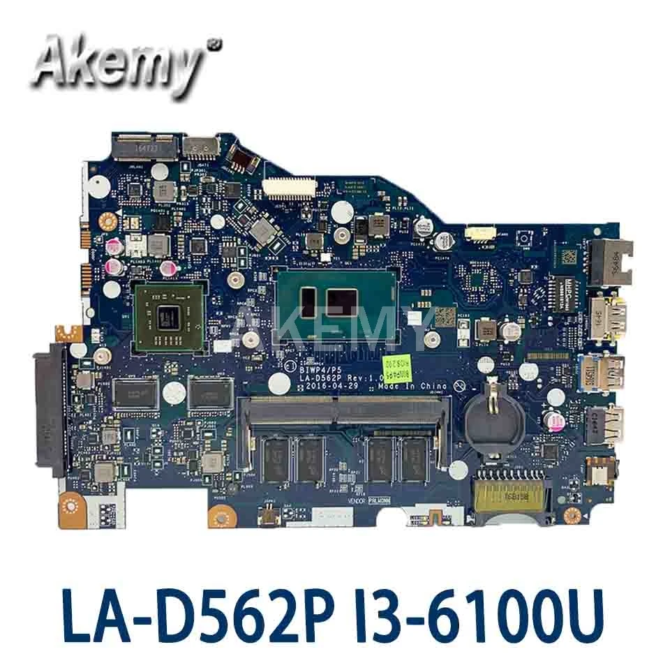 LA-D562P Laotop материнская плата для For Lenovo Ideapad 110-15ISK оригинальная 4G-RAM I3-6100U/6006U R5-M430 |