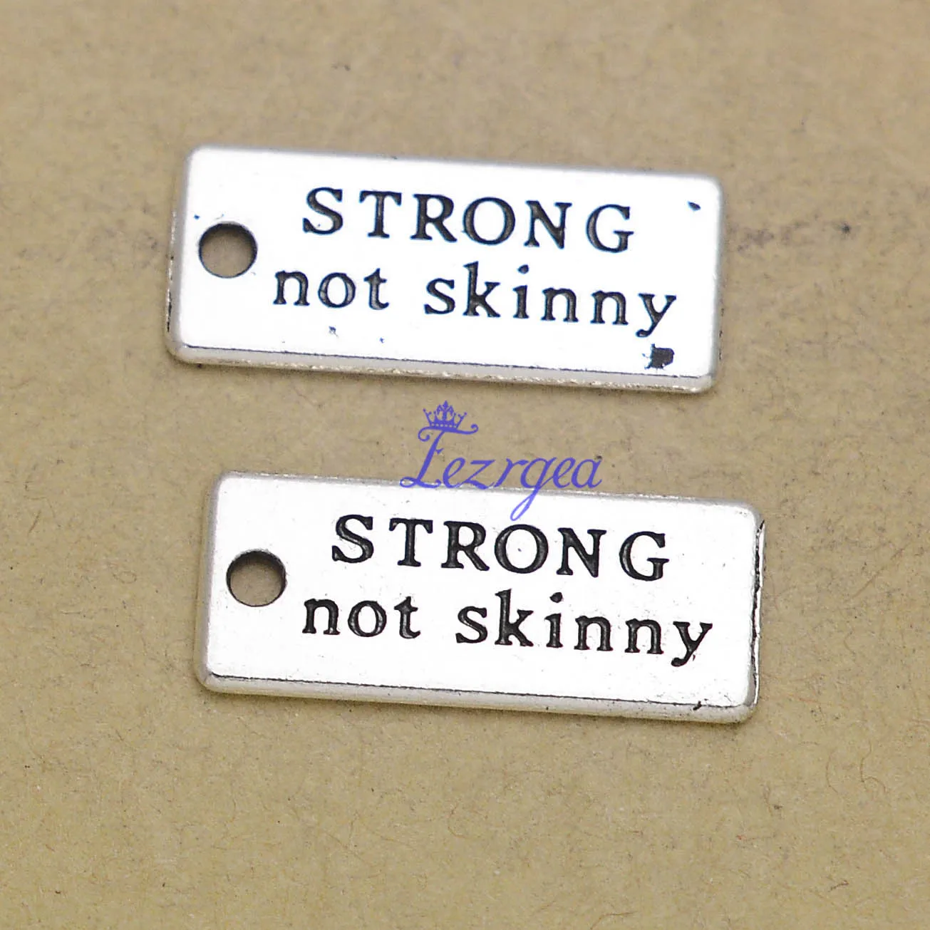 30 шт./лот-22x9 мм антикварные посеребренные прочные не узкие подвески товары для