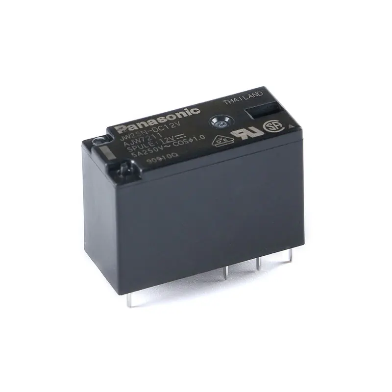 Реле питания постоянного тока 5A 12V 24V 8Pin JW2SN DC24V AJW7212 DC12V AJW7211|Реле| |