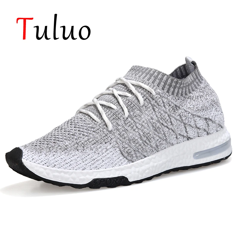 кроссовки мужские TULUO носки для бега Открытый Сетчатый дышащий спортивный обувь