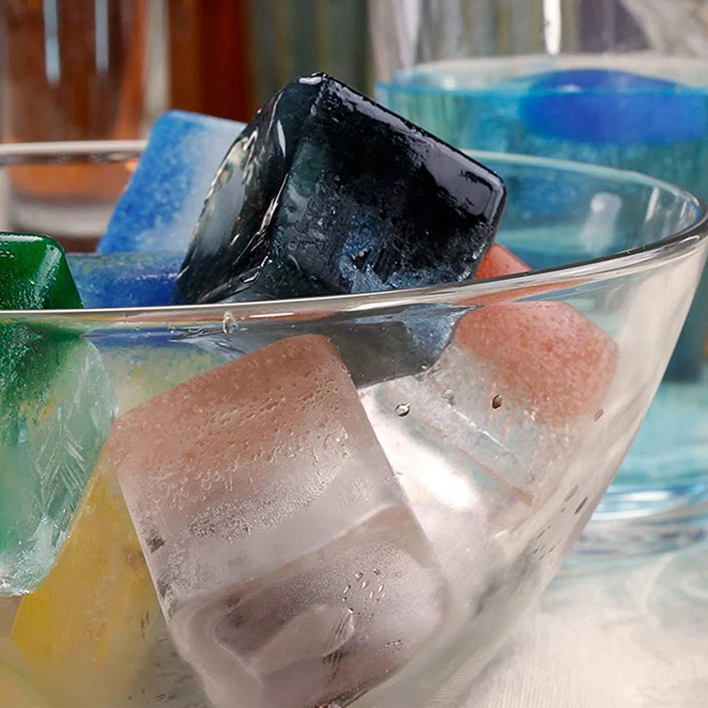 Силиконовые лотки для льда с крышкой легко снимаются и гибкие 15 полостей