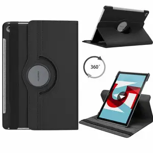 360 rotating case for huawei mediapad t10 t10s t5 10 1 t3 9 6 t8 8 0 tablet cover for huawei matepad 11 10 4 m6 pro 10 8 fundas free global shipping