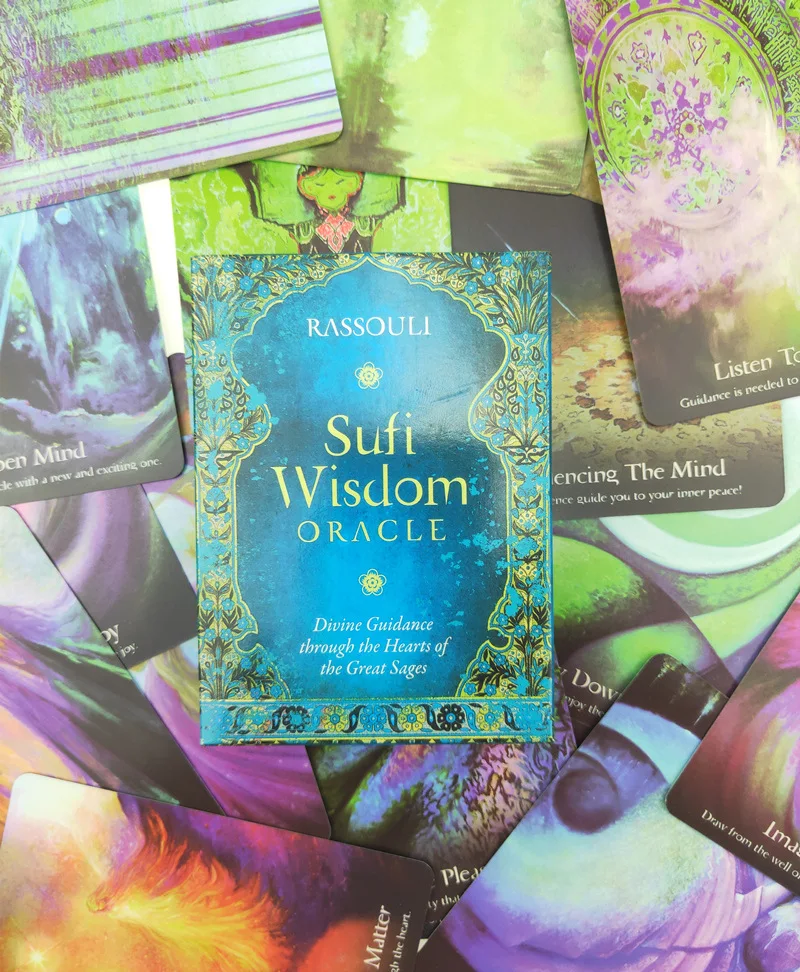 50 шт./лот новые карты Таро руководство гадания Fate Tarot Deck настольные игры для