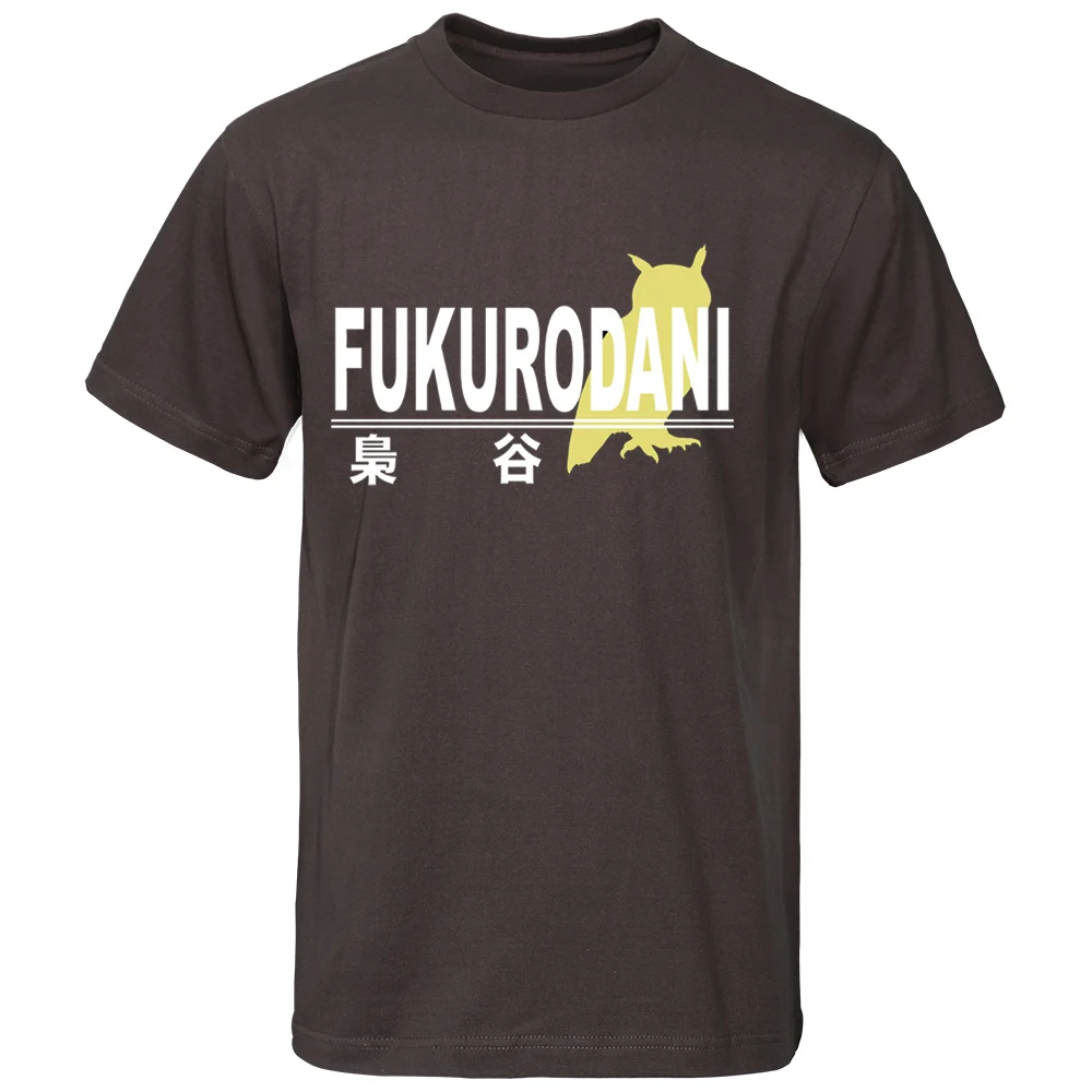 Футболка Haikyuu для старшей школы футболки Fukurodani летняя футболка Харадзюку мужские
