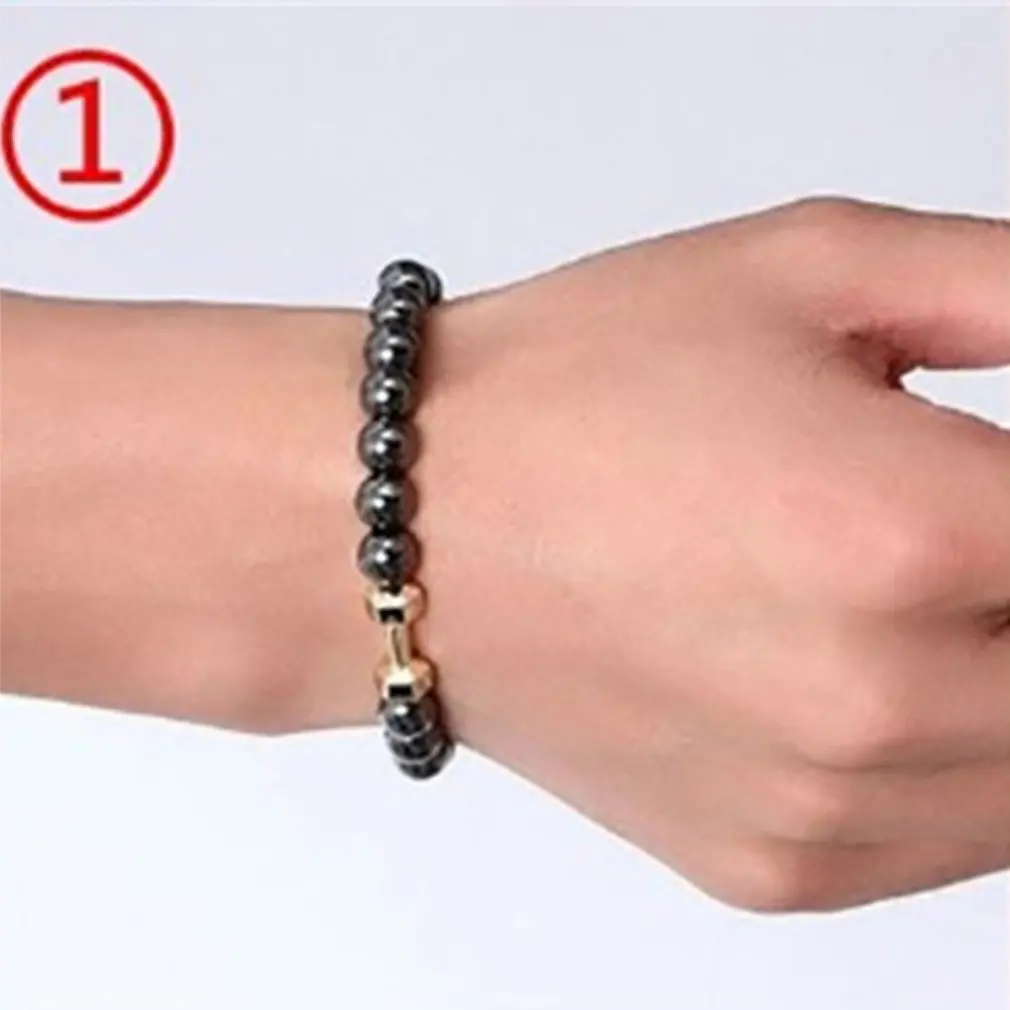 Браслет Магнитный из галлового камня эластичный браслет на каждый день