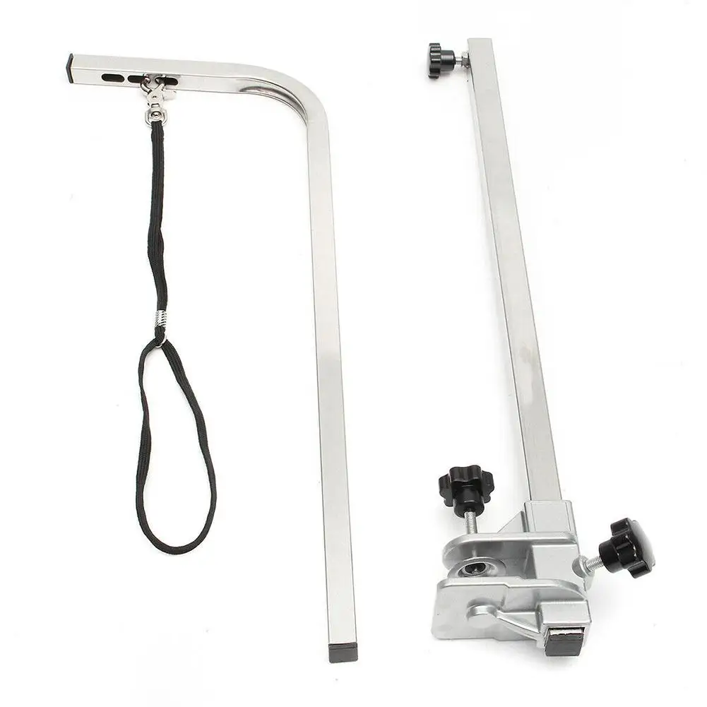 Телескопический кронштейн из нержавеющей стали для ухода за домашними животными