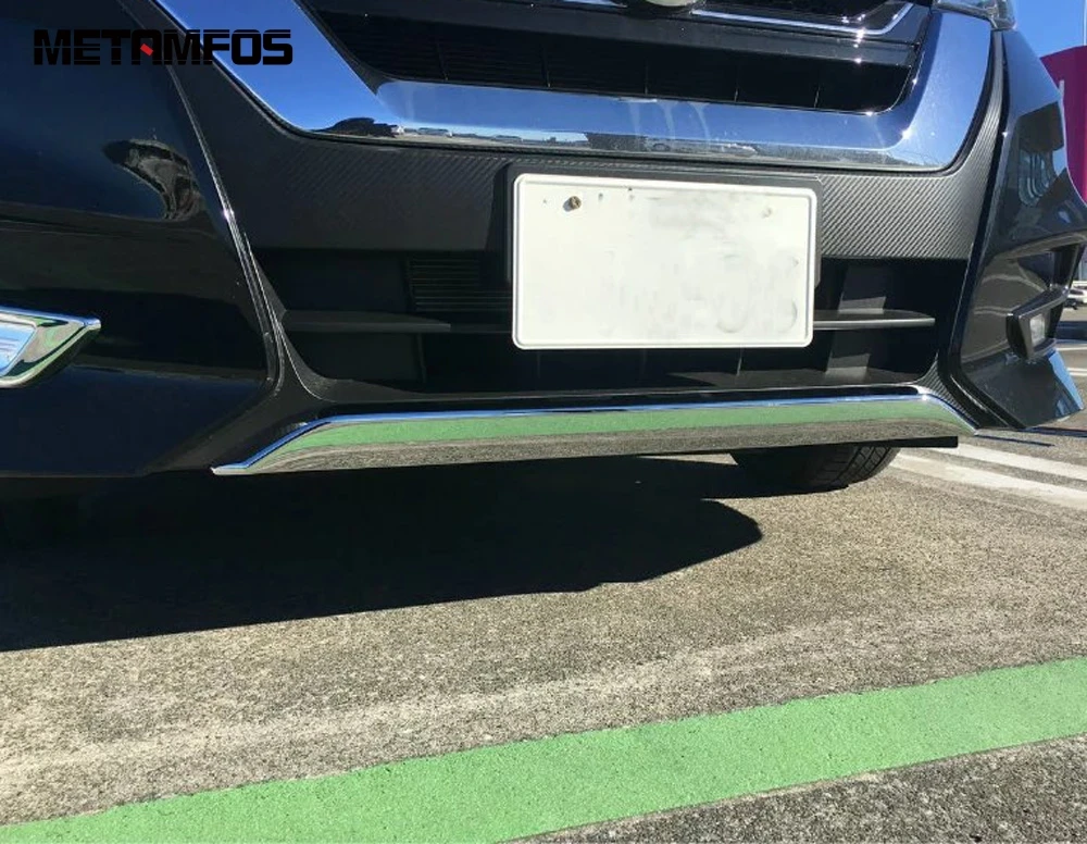 Хромированная накладка на передние и нижние бамперы для Nissan Serena 2016 2018 2019