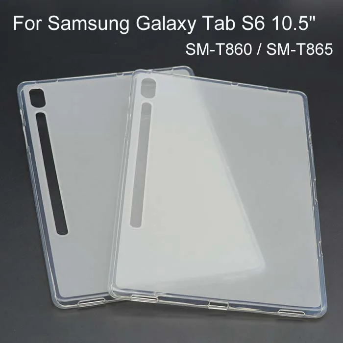 Чехол для Samsung Galaxy Tab S6 10 5 чехол SM T860 T865 TPU экологически чистый планшет силиконовый