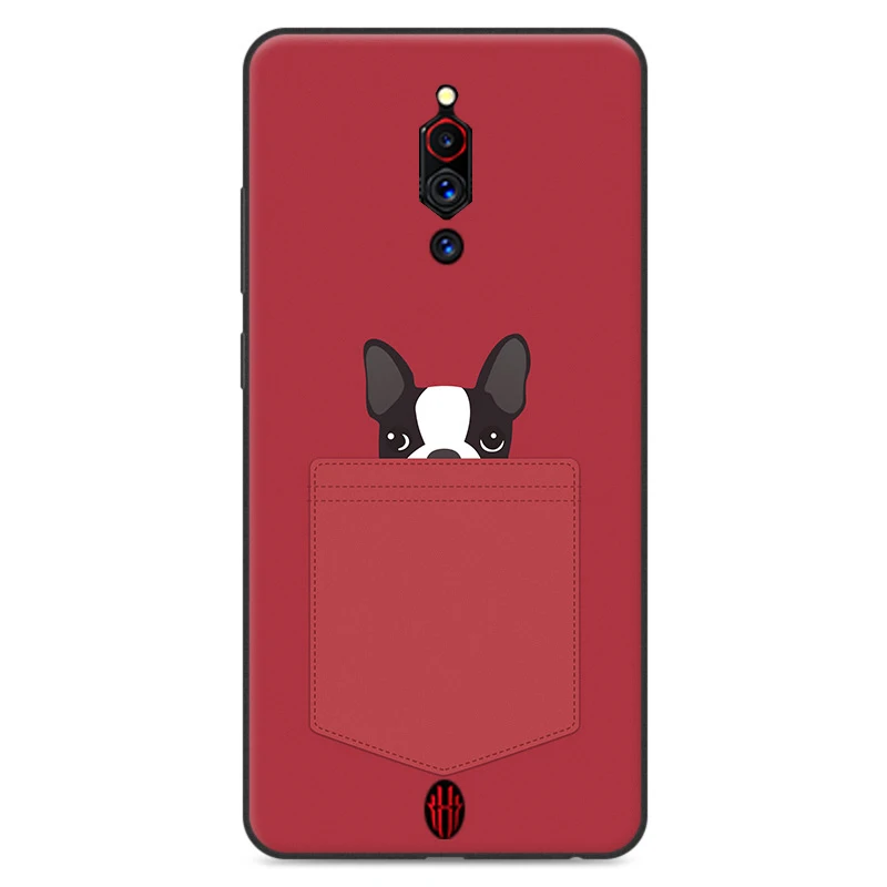Auroras чехол для Red Magic 5G Мягкий противоударный защитный карман с рисунком собаки ZTE