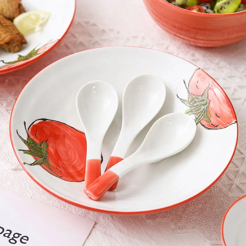 Набор посуды из чашка для дома мисок керамическая миска супа рисовых тарелка