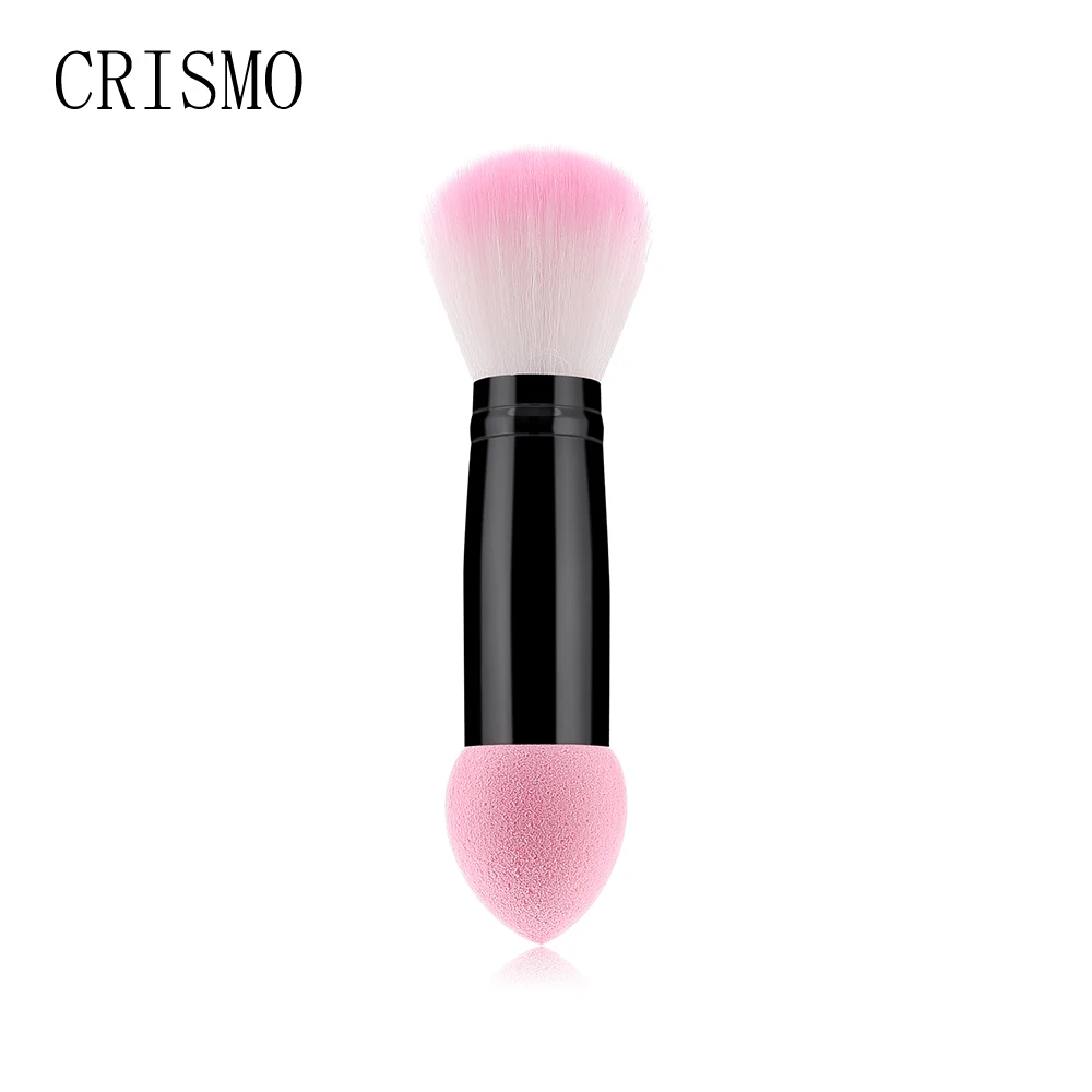 

Профессиональные кисти для макияжа CRISMO с двойным концом, для пудры, основы, большая Кисть для макияжа, косметический инструмент, макияж