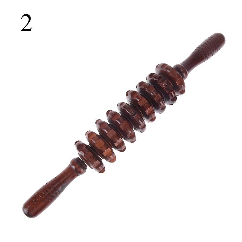 

Wood Roller Stick Trigger Point Recovery Tool Deep Relax Gear Massage Stick Wood Roller Stick Sports Full Body Muscle Massager
