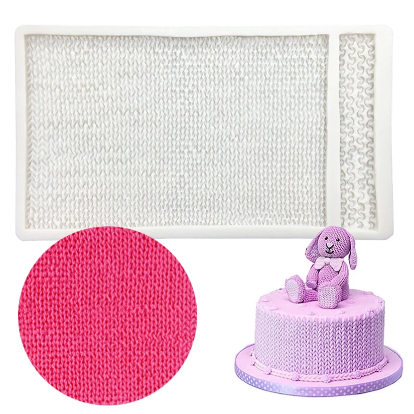 Силиконовая форма для вязания свитера, Цветочная фотоформа, инструменты для украшения тортов, аксессуары для выпечки