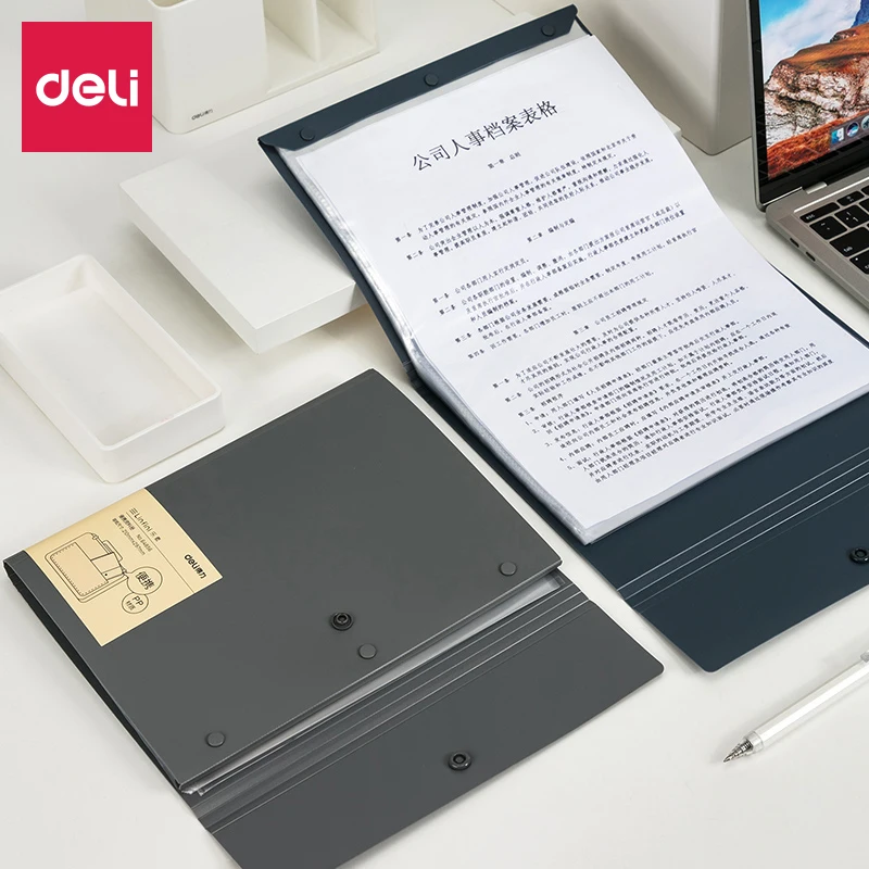 Deli 20/30 карманы A4 электронный буклет A5 офисная книга школьные принадлежности