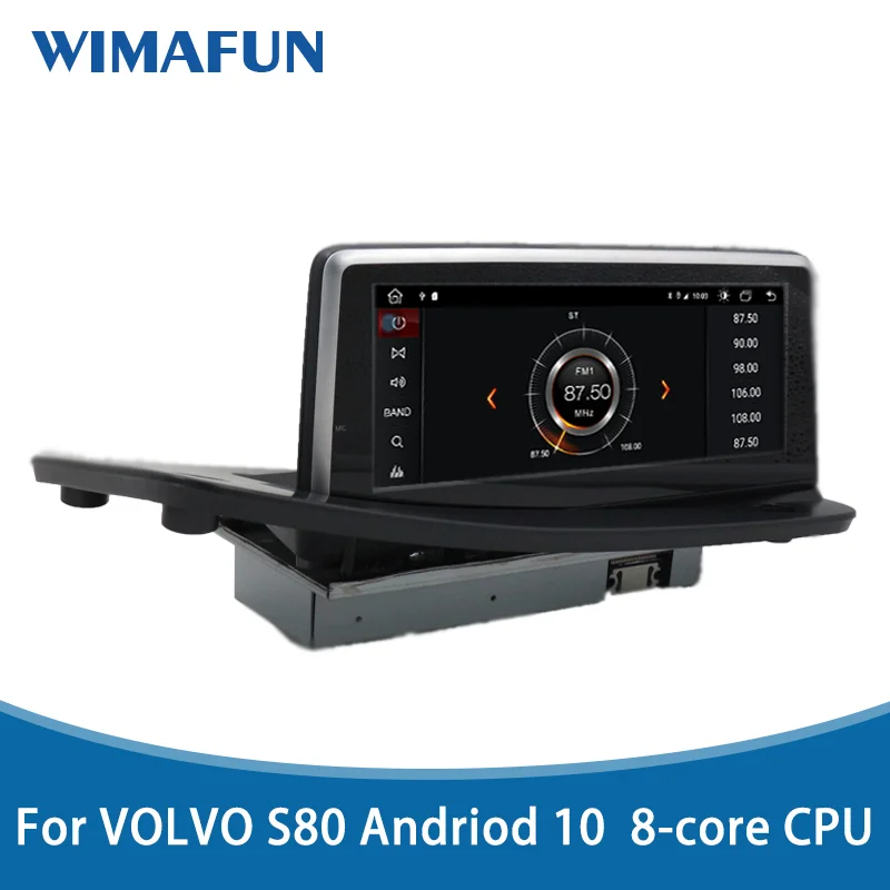 

Android10, 8.8inch WIMAFUN GPS, For Volvo car navi S80 XC70, 2009-2011, car multimedia video player Bluetooth music Carplay 64G