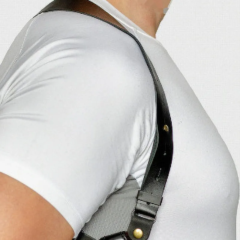 Кожаный держатель пистолета в средневековом стиле готический ремень с ремнем