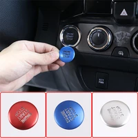 car console engine ignition start stop switch push button cover trim sticker for toyota tacoma 2016 2020 auto interior accessoy
