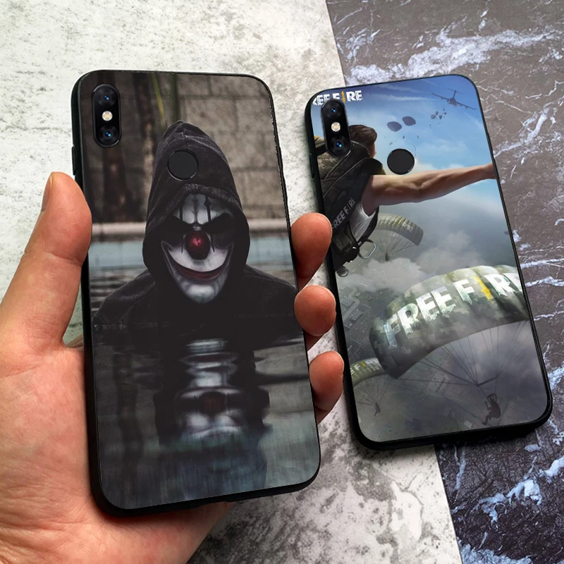 Мягкий силиконовый чехол free fire для xiaomi mi A2 Lite 9T A3 Pro A1 5X 6X x 2S F1 8 9 SE MAX 3 CC9E CC9 s