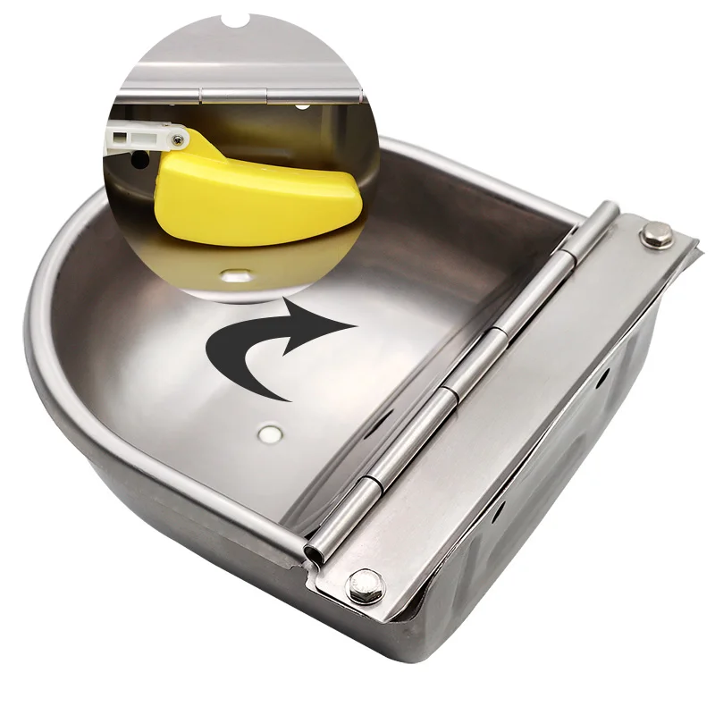 

Livestock Cattle Drinker water Bowl Stainless Steel Horse Cow Automatic Waterer Outlet Float Bowl Cattle Dog Sheep Farm Tools