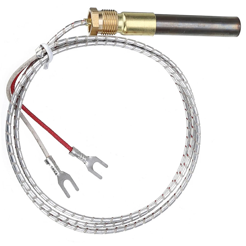 

2021 New Temperature Sensor Thermopile Thermocouple High Temperature Resistant For Gas Fireplace Heater Fittings Wires Gas Fryer