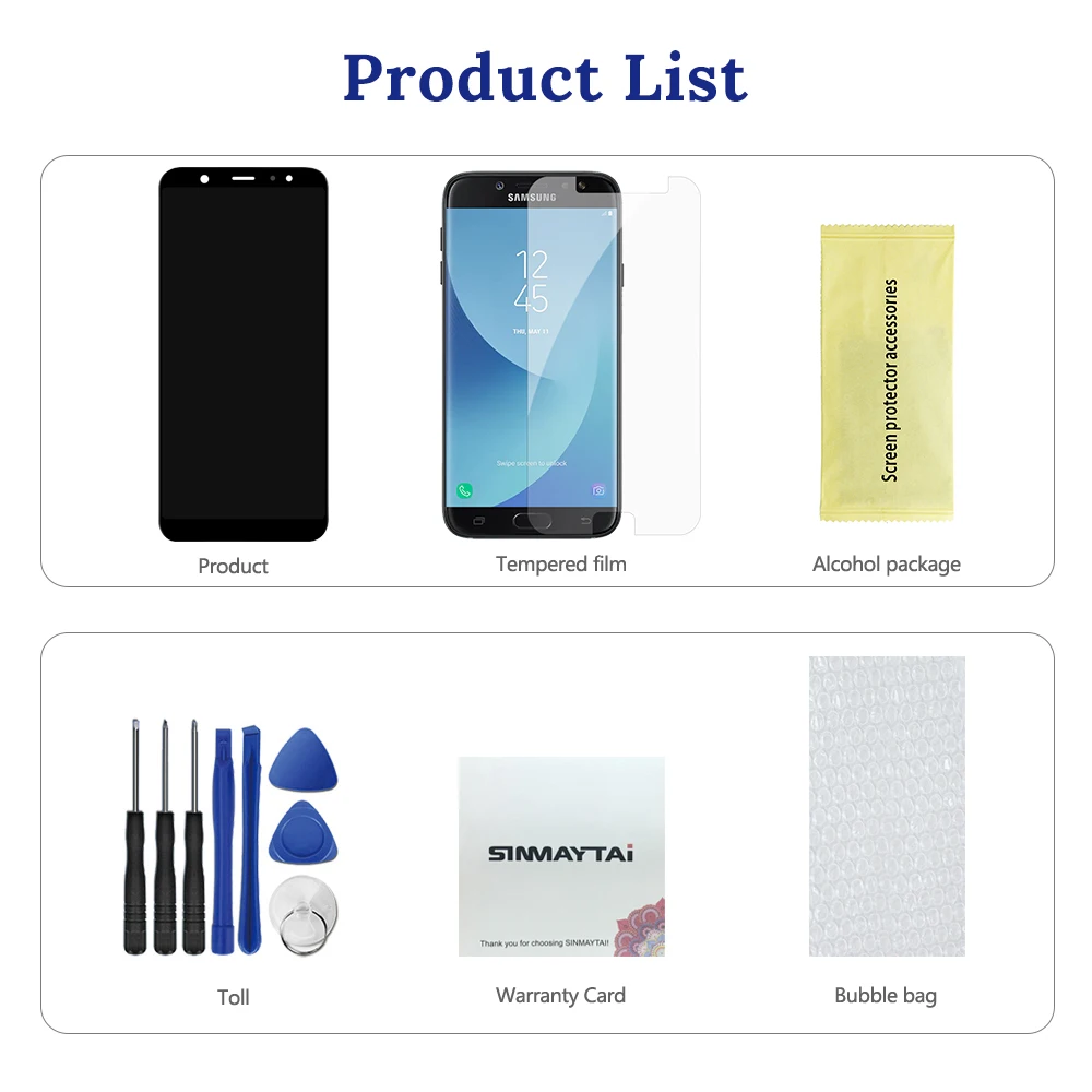 Регулируемый TFT для 6," samsung Galaxy A6+ A6 Plus ЖК-дисплей+ сенсорная панель дигитайзер Замена для A605 lcd