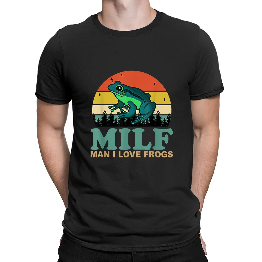 Футболка мужская оверсайз с надписью I Love Frogs 100% хлопок цвет в ассортименте |