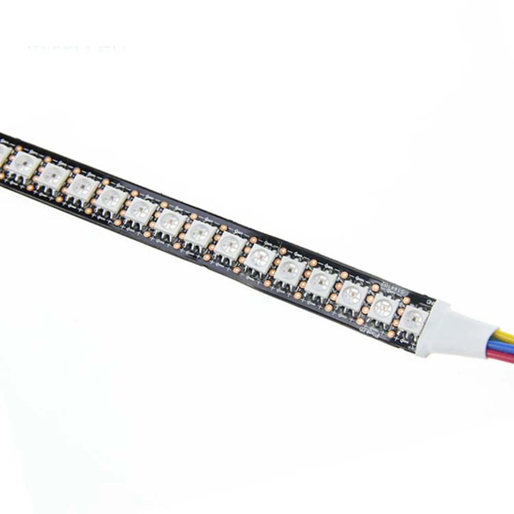 Модифицируемая RGB полноцветная меняющая цвет SK9822 Встроенная IC 144lLeds/метр