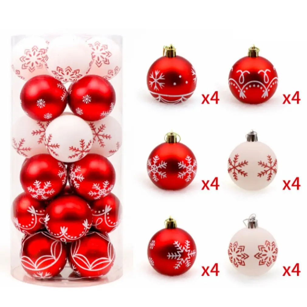 

Christmas Shining Balls Painted Balls Packages Christmas Decoration Supplies Christmas Tree Decoration Balls