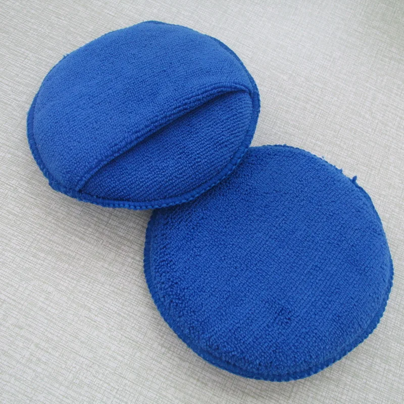 6 дюймов мягкая губка для полировки и воска автомобиля восковой аппликатор Губка