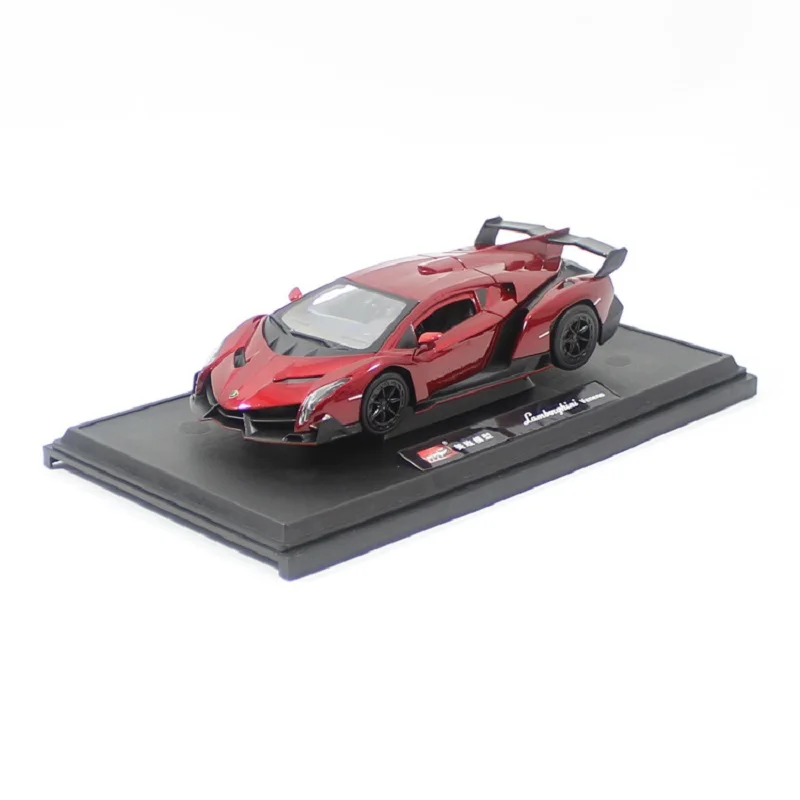 1:24 литая металлическая модель спортивного автомобиля игрушки для Lamborghinied яд с
