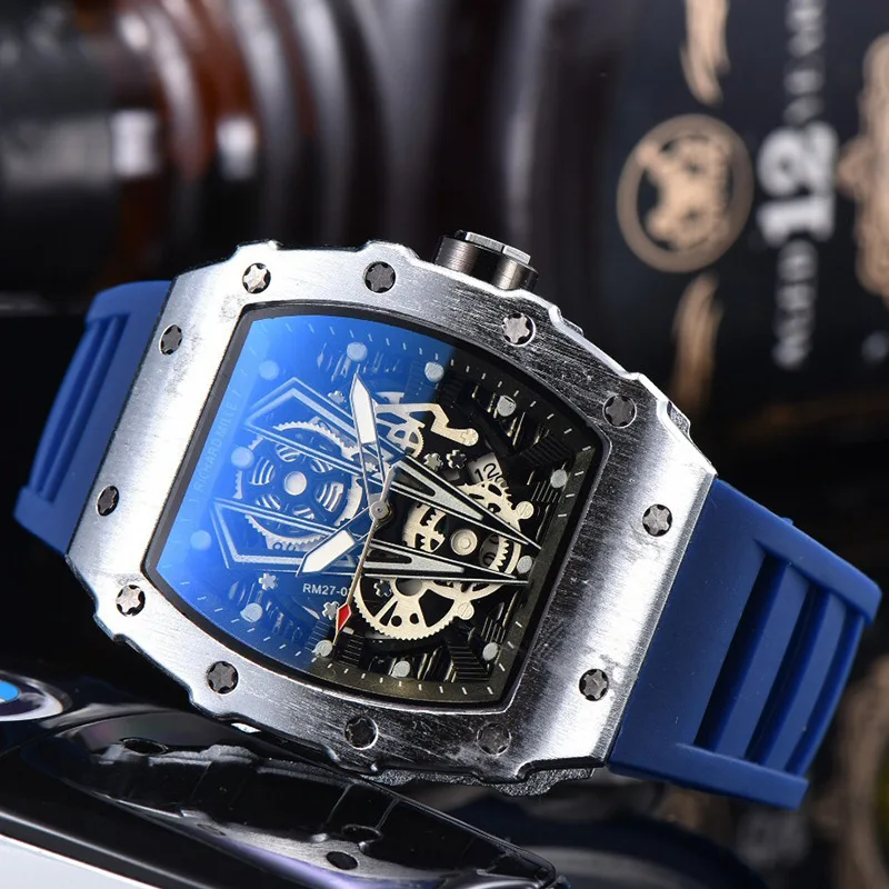 Relógio de Quartzo Relojes para Mujer Pulseira de Plutônio Masculino Senhoras Moda Fantasma Novo Oco