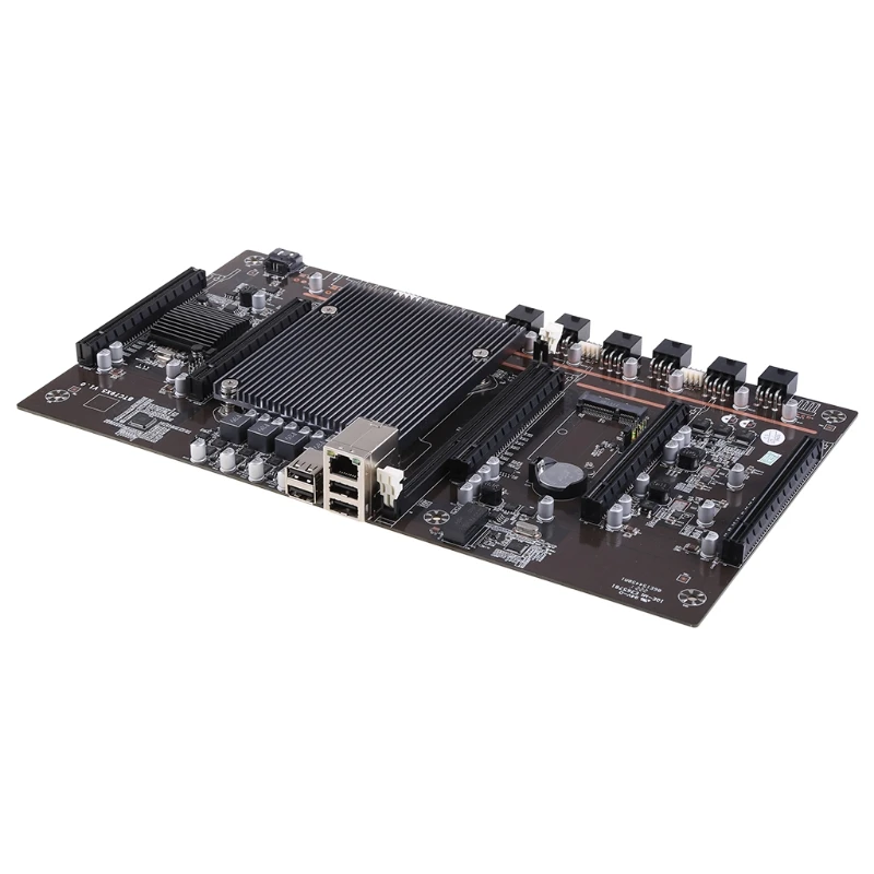 Bestellen X79-H61 Bergbau Motherboard LGA 2011 CPU Buchse 5 PCI-E Express 3,0 X8 Slots Unterstützung 3060 GPU DDR3 Memory Slot Für Miner