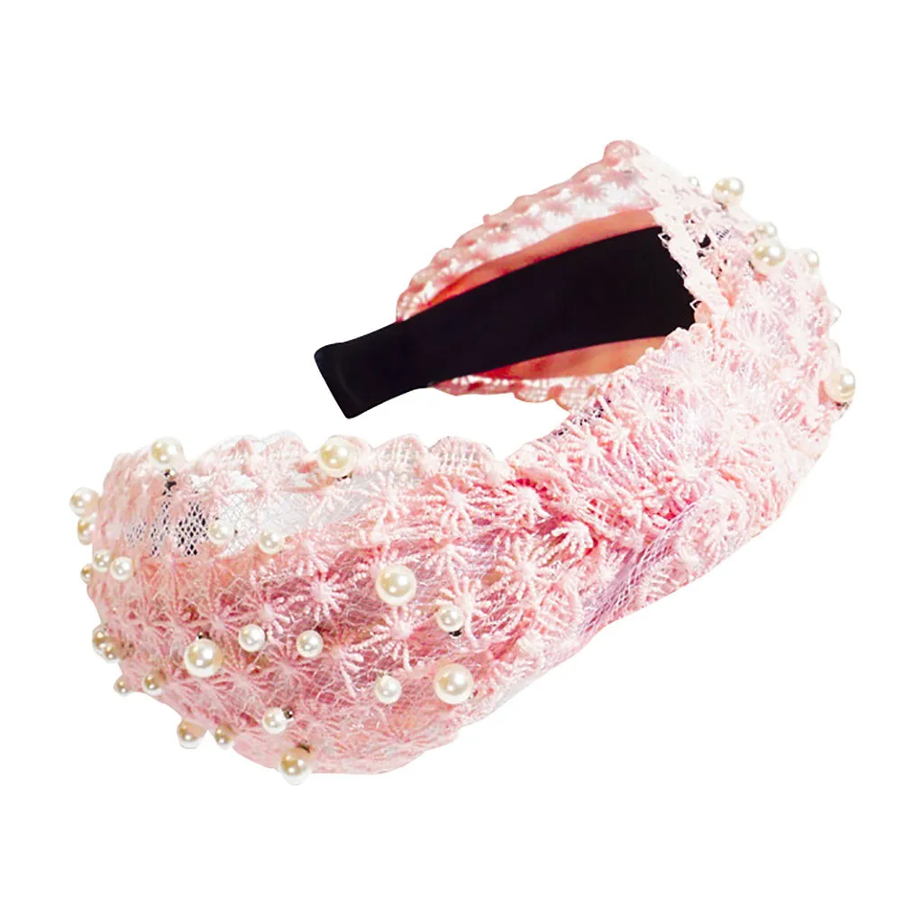 Женская повязка на голову головной убор Новый ободок с широкими краями заколка