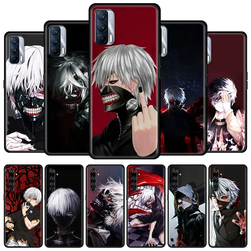 

Tokyo Ghoul Trendy Kaneki Ken Phone Case For Realme 8 C21 6 Pro 7 C3 GT Master XT C11 2021 5 C15 C12 X50 5G X7 V13 C21Y Cover