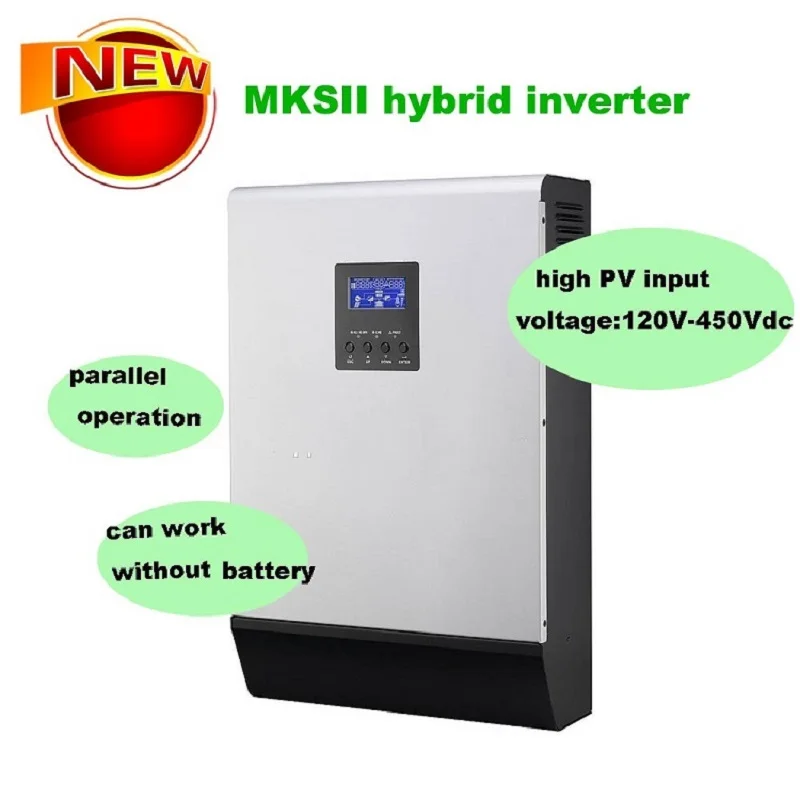 MKSII серии решетки солнечный инвертор 5KW 48Vdc 230Vac встроенный 80A mppt