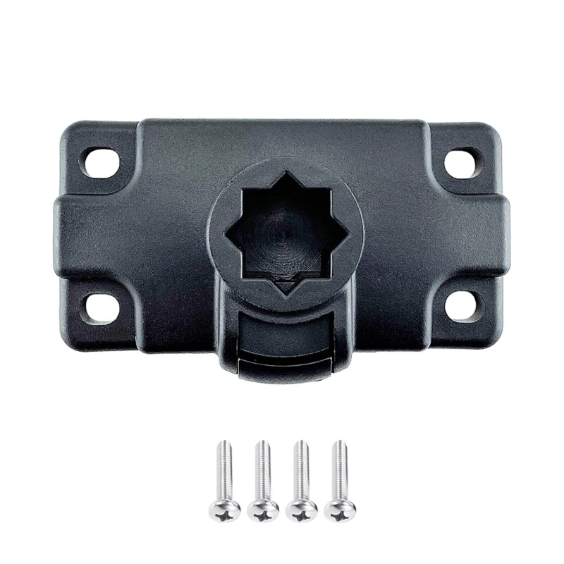 

2xInflatable Kayak Rod Holder Mount Base Boat Marine Sea Canoe Support Slide Rail Rack Fishing Tackle DIY Accessory with Screws