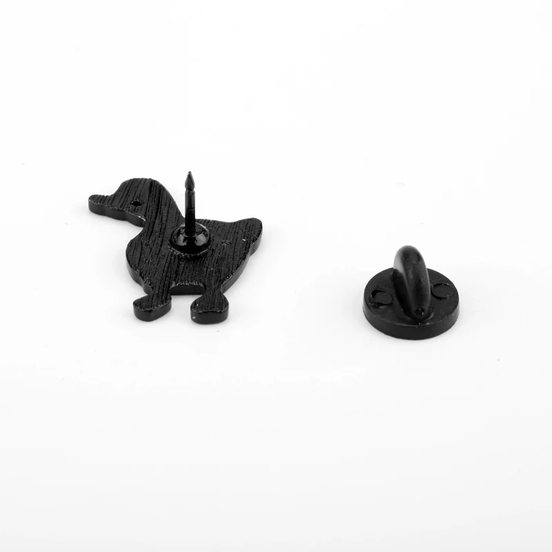 Новинка броши без названия в виде гусиной игры эмалированные булавки милый кот