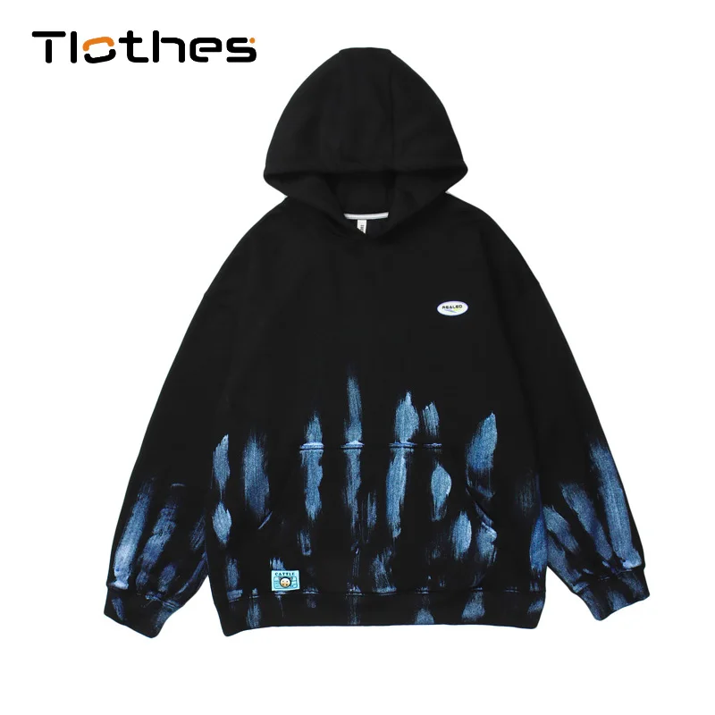 

Мужская Флисовая Толстовка с капюшоном и светоотражающим принтом