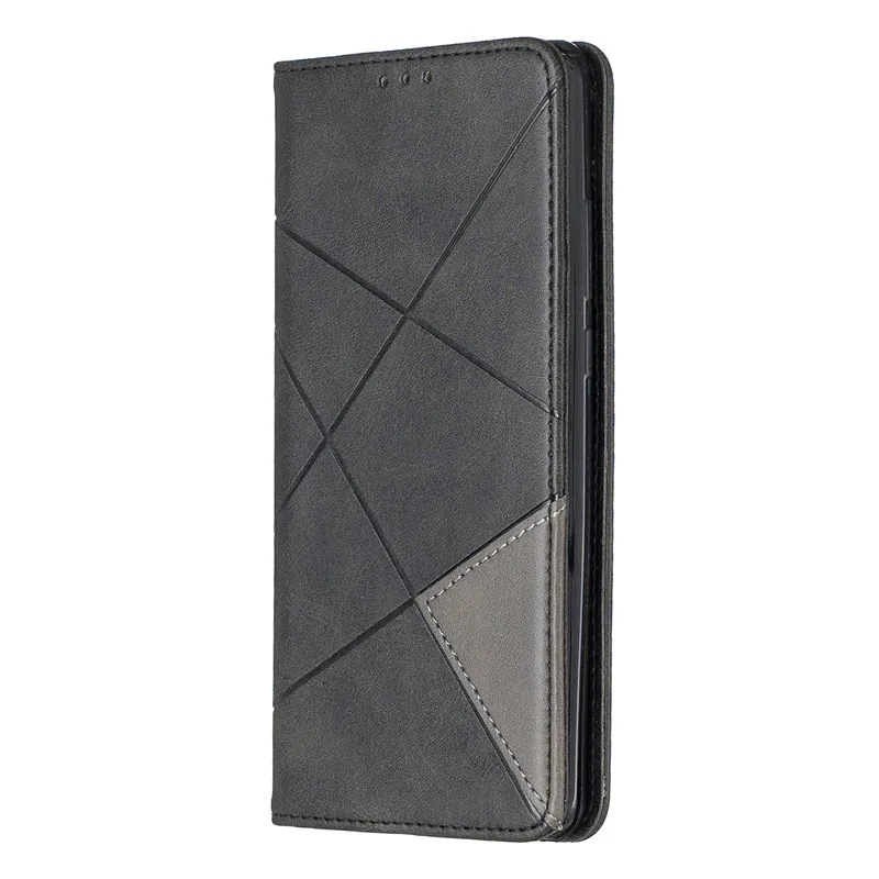 Черный Huawei Y6 Case Magnetic Leather Slim Case na for Huawei Y6 Y 6 Pro Prime Y6Prime Flip Stand Business Phone Cover - Цвет: Черный