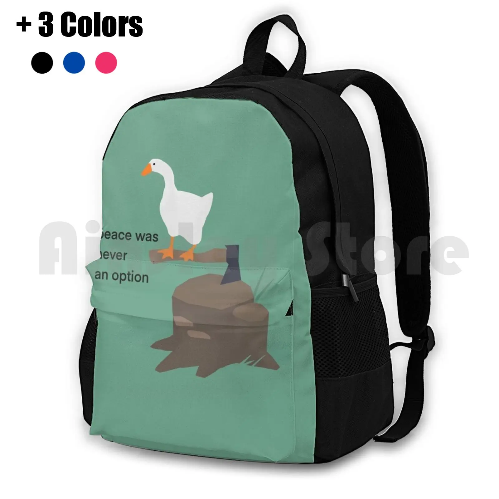 

Untitled Goose Game Meme : Peace Was Never An Option Outdoor Hiking Backpack Waterproof Camping Travel Untitled Goose Game Meme