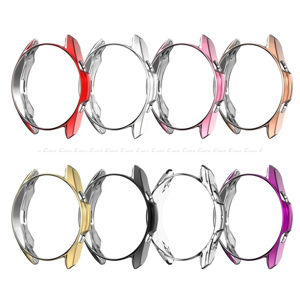 

Ultra Slim Clear Protective TPU Case For Samsung Galaxy Watch 42mm 46mm 3 41mm 45mm Soft Silcone Watch Cover