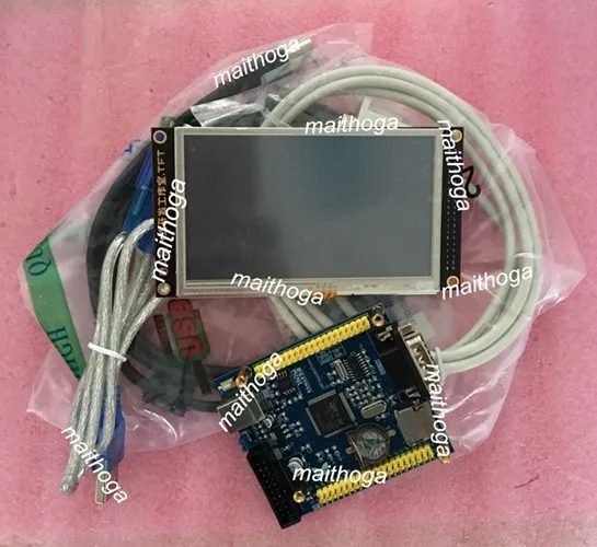 Макетная плата maithoga MINI STM32F103VET6 + 3 5 дюймовый сенсорный ЖК экран TFT ssdтогда 4 3*272|tft lcd