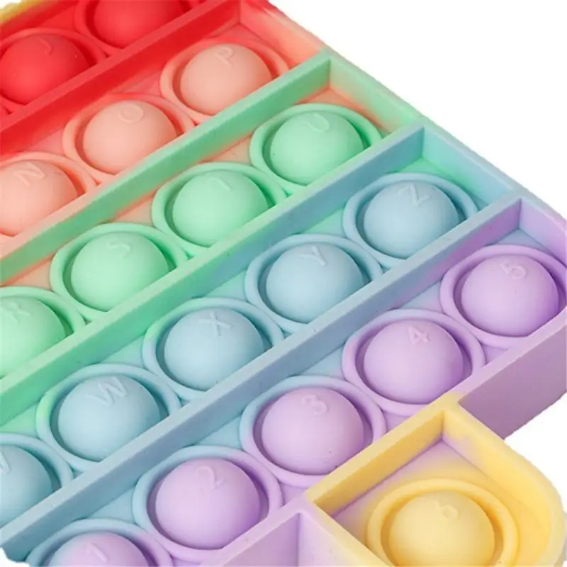 Набор детских игрушек 20/30 шт. радужные цвета игрушки для снятия стресса система